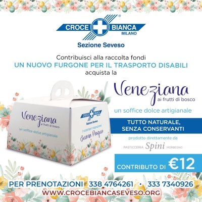 CROCE BIANCA SEVESO • La “COLOMBA” della Solidarietà