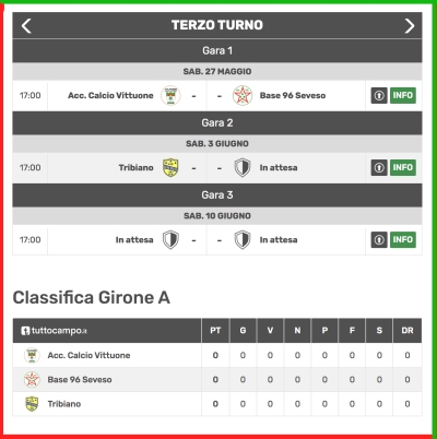 PROMOZIONE • Terzo turno di play-off, domani in trasferta a Vittuone