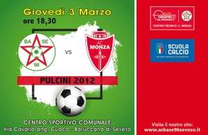 TEST MATCH Pulcini 2012 • BASE96 vs ACMONZA