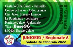 JUNIORES, TRASFERTA INSIDIOSA